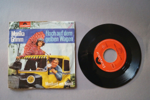 Monika Grimm Hoch auf dem gelben Wagen (Vinyl Single 7inch)
