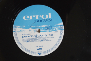Errol Brown Personal Touch (Vinyl Maxi Single)