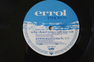 Errol Brown Personal Touch (Vinyl Maxi Single)