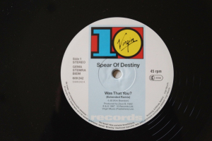 Spear of Destiny Was that You (Vinyl Maxi Single)
