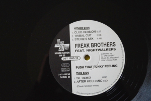 Freak Brothers feat. Nightwalkers Push that funky Feeling (Vinyl Maxi Single)