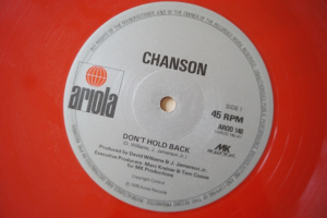 Chanson Don´t hold back (RedVinyl Maxi Single)