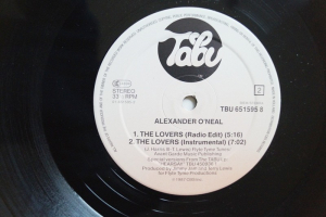 Alexander O´Neal The Lovers (Vinyl Maxi Single)