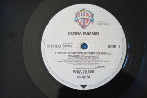 Donna Summer Love is in Control (Vinyl Maxi Single)