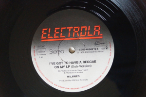 Wilfried I´ve got to have a Reggae... (Vinyl Maxi Single)
