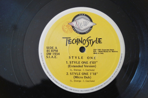 Technostyle Style One (Vinyl Maxi Single)