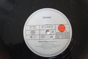 Carrara Disco King (Vinyl Maxi Single)