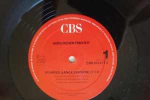 Münchener Freiheit So heiß (Vinyl Maxi Single)