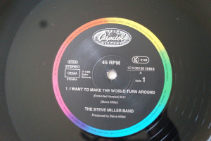 Steve Miller Band I want to make the World turn around (Vinyl Maxi Single)