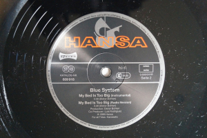 Blue System My Bed is too big (Vinyl Maxi Single)