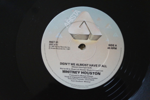 Whitney Houston Didn´t we almost have it all (Vinyl Maxi Single)