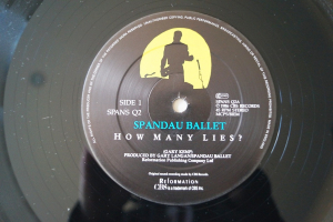 Spandau Ballet How many Lies (Poster Cover, Vinyl Maxi Single)