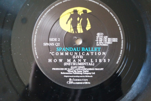 Spandau Ballet How many Lies (Poster Cover, Vinyl Maxi Single)