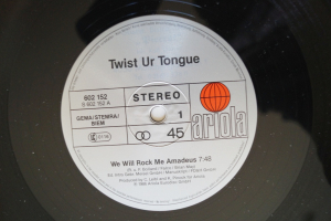 Twist ur Tongue We will rock me Amadeus (Vinyl Maxi Single)