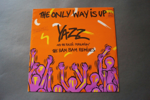 Yazz & The Plastic Population The only Way is up (Transparent Vinyl Maxi Single)