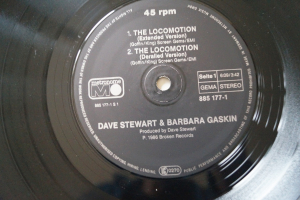 Dave Stewart & Barbara Gaskin The Locomotion (Vinyl Maxi Single)
