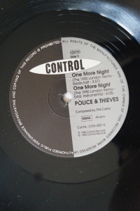 Police & Thieves One More Night 1990 Remix (Vinyl Maxi Single)
