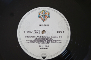 Bee Gees Ordinary Lives (Vinyl Maxi Single)