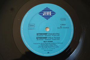 Billy Ocean Bittersweet (Vinyl Maxi Single)