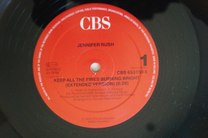 Jennifer Rush Keep all the Fires burning bright (Vinyl Maxi Single)