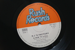 DJ´s Factory A View to a Kill (Vinyl Maxi Single)