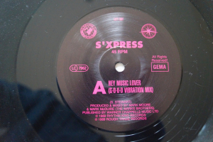 S Express Hey Music Lover (Vinyl Maxi Single)