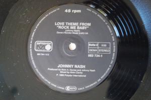 Johnny Nash Rock me Baby (Vinyl Maxi Single)
