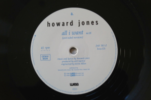 Howard Jones All I Want (Vinyl Maxi Single)