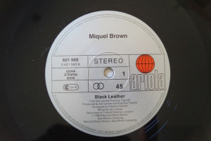 Miquel Brown Black Leather (Vinyl Maxi Single)