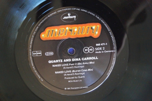 Quartz & Dina Carroll Naked Love (Vinyl Maxi Single)