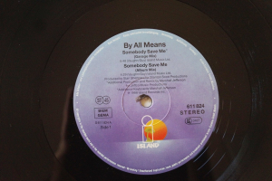 By all Means Somebody Save me (Vinyl Maxi Single)