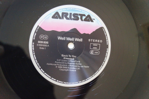 Well Well Well Back to You (Vinyl Maxi Single)