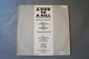 DJ´s Factory A View to a Kill (White Vinyl Maxi Single)