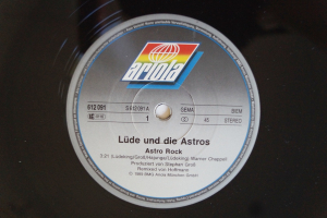 Lüde & Die Astros Astro Rock (Vinyl Maxi Single)