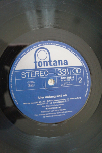 Ina Deter Band Aller Anfang sind wir (Vinyl LP)
