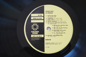 Donovan Golden Hour of (Vinyl LP)