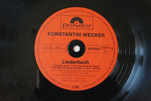 Konstantin Wecker Liederbuch (Vinyl 2LP)