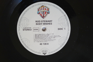 Rod Stewart Body Wishes (Vinyl LP)
