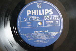 Nana Mouskouri Sing dein Lied (Vinyl LP)