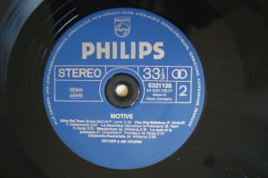 Esther & Abi Ofarim Motive (Vinyl LP)