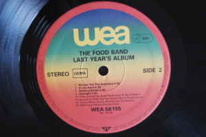 Food Band Last Year´s Album (Vinyl LP)