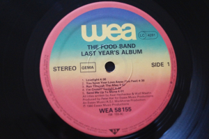 Food Band Last Year´s Album (Vinyl LP)