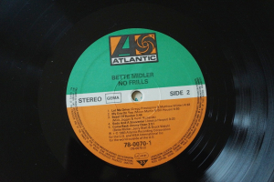 Bette Midler No Frills (Vinyl LP)