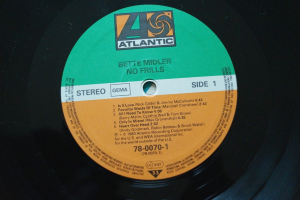 Bette Midler No Frills (Vinyl LP)