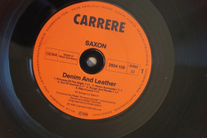 Saxon Denim and Leather (Vinyl LP)