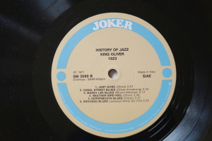 King Oliver´s Creole Jazz Band History of Jazz (Vinyl LP)