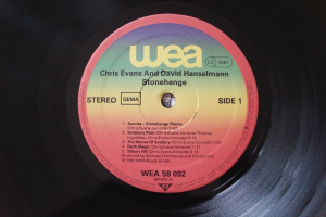 Chris Evans & David Hanselmann Stonehenge (Vinyl LP)