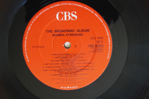 Barbra Streisand The Broadway Album (Vinyl LP)