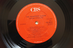Barbra Streisand The Broadway Album (Vinyl LP)