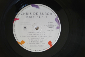 Chris de Burgh Into the Light (Vinyl LP)